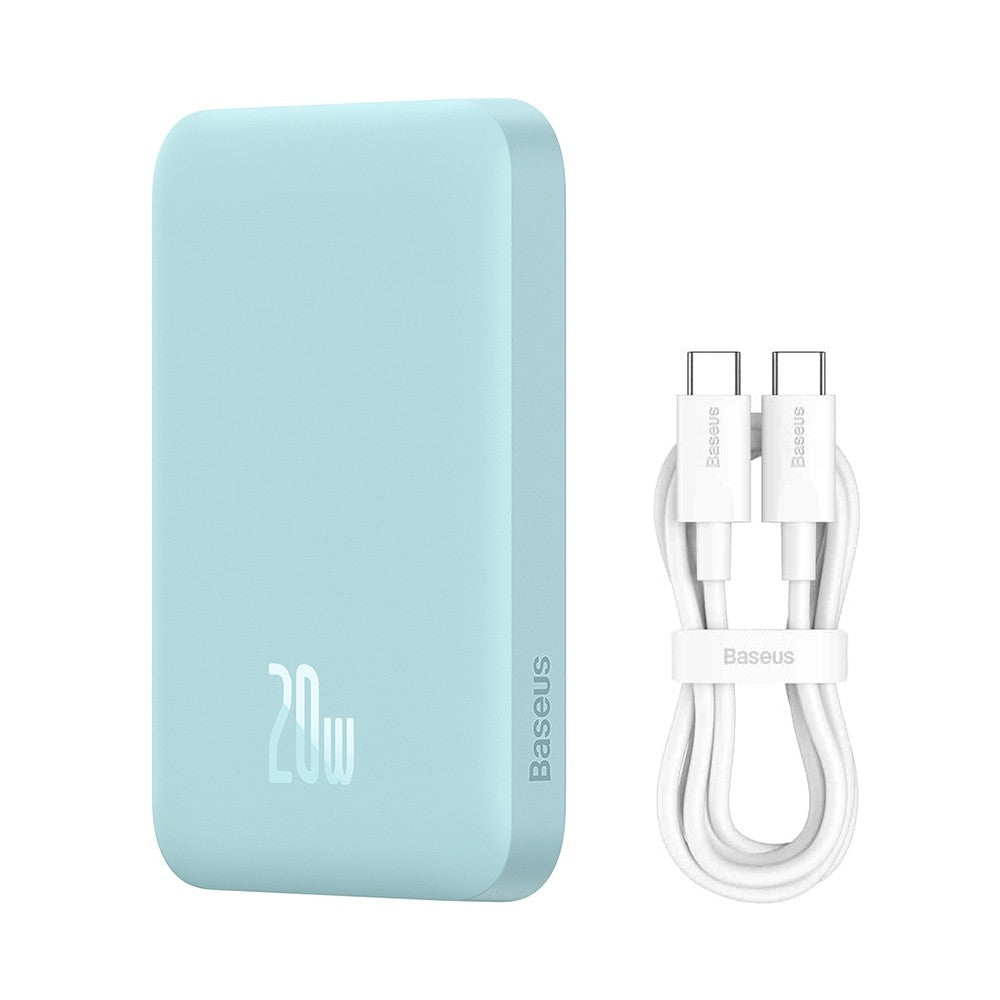 Baseus Magnetic Mini Wireless Charging Power Bank 6000mAh 20W (Overseas Edition) Baseus Magnetic Mini Wireless Charging Power Bank 6000mAh 20W (Overseas Edition)